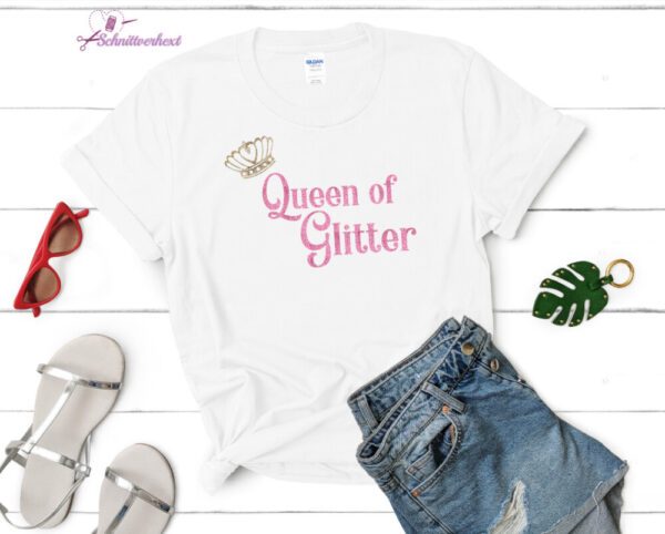 Queen of Glitter - Plotterdatei – Bild 1