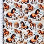 Baumwoll Jersey - Cute Ponys