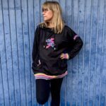 Oversized Hoodie Weites Winter Meer Damen – Bild 3