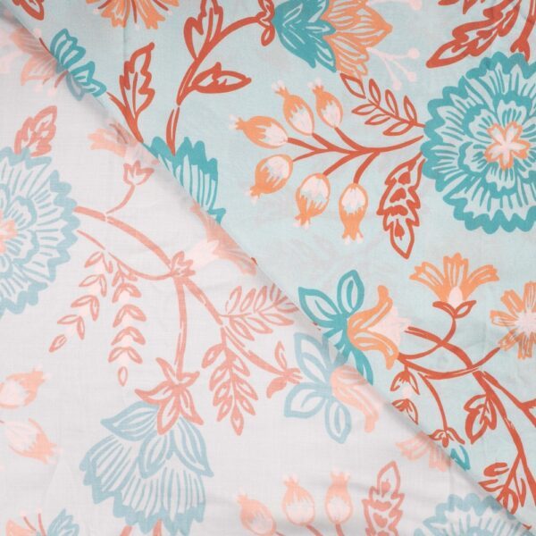 Viskose Voile - Ibiza - Flowers Tiffany – Bild 5
