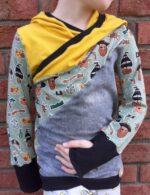 Schnittmuster Winter Add-on für Shirt Fran für Jungen Gr. 74-164 – Bild 7