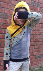 Schnittmuster Winter Add-on für Shirt Fran für Jungen Gr. 74-164 – Bild 2