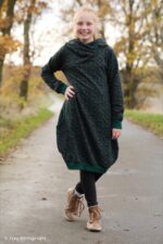 Modal French Terry "Ruby" - dunkelgrau-grün - Swafing – Bild 6