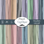Biberwerke DigiPaper Rosetten naturell