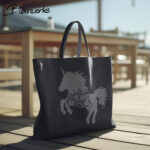 Biberwerke Einhorn mit Blume