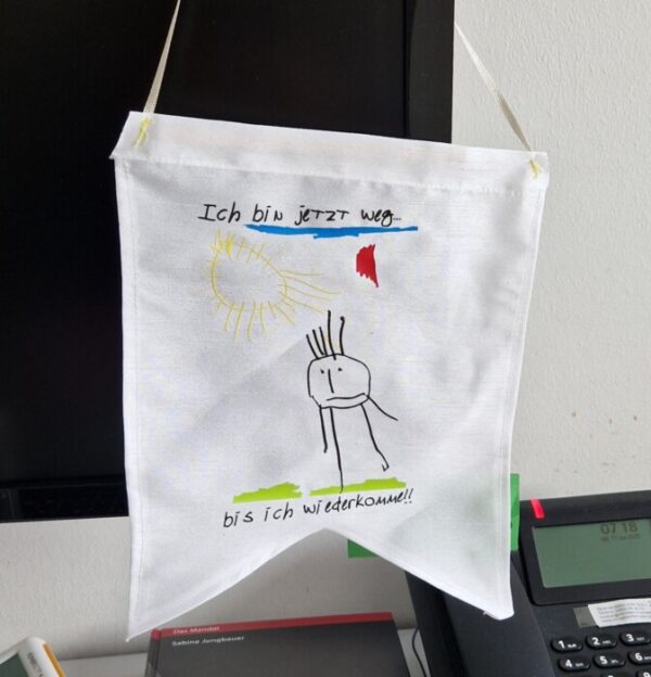 *Ich bin jetzt weg* Plotterdatei – Bild 3