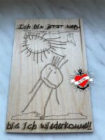 *Ich bin jetzt weg* Plotterdatei – Bild 4