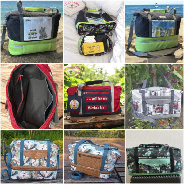 Nähanleitung Reisetasche Wanda – Bild 9