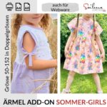 Ärmel Add-on "Sommer-Girls" - Grösse 50-152