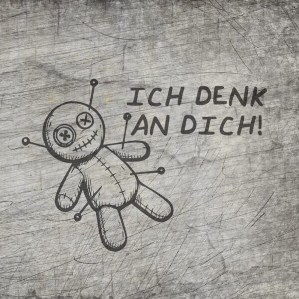 *Ich denk an dich* Plotterdatei – Bild 1
