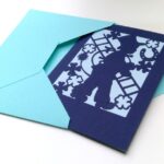 Karte Kaminfeger mit Kuvert Plotterdatei SVG DXF FCM – Bild 4