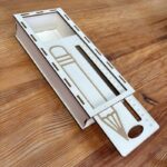 *Lesehilfe Lineal (mit Box 3 mm) * Laser-, 3D Druck- und Plotterdatei – Bild 8