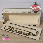 *Lesehilfe Lineal (mit Box 3 mm) * Laser-, 3D Druck- und Plotterdatei – Bild 10