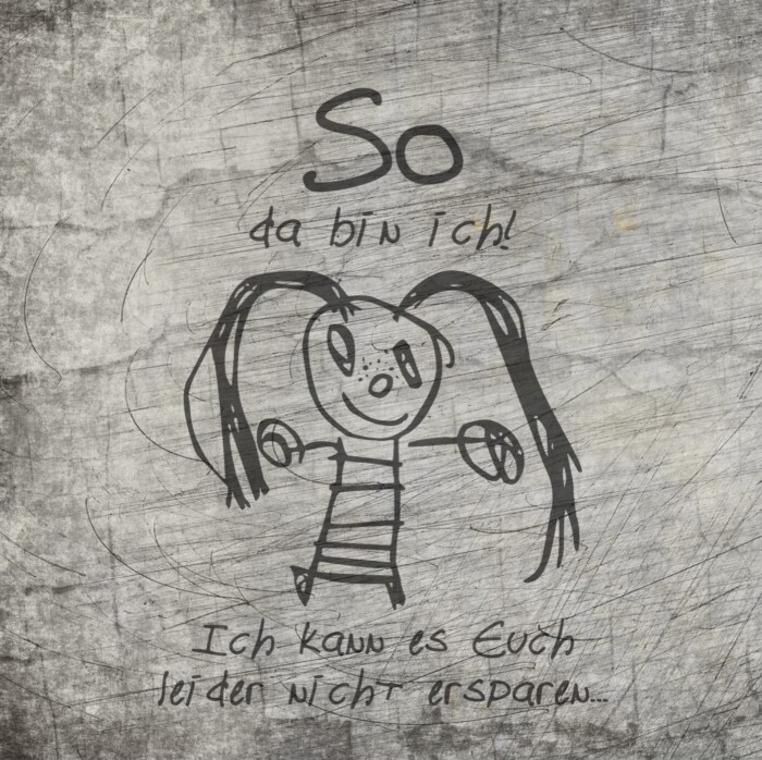 So da bin ich Vorschau *So da bin ich* Plotterdatei – Bild 1