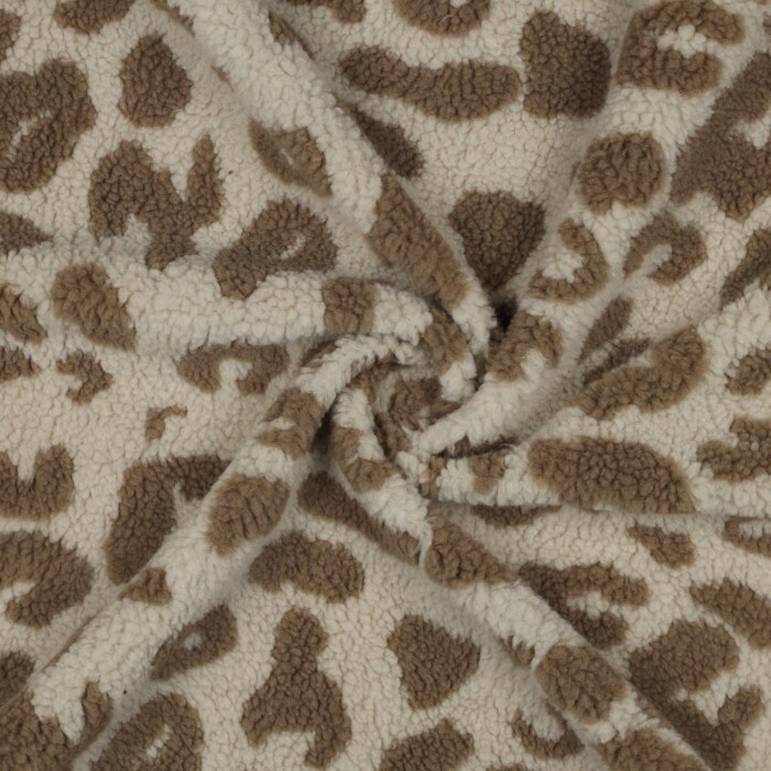 03741.001_image2 Teddy Animal Skin - taupe – Bild 1