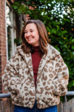 Teddy Animal Skin - taupe – Bild 2