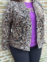 Doubleface Stepper "Velvet" - Animal Skin – Bild 3