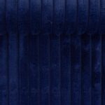 Samt-Cord mit breiter Rippe "Montevideo" - dunkelblau