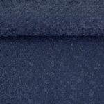 Chenille Dekostoff "Bogota" - dunkelblau