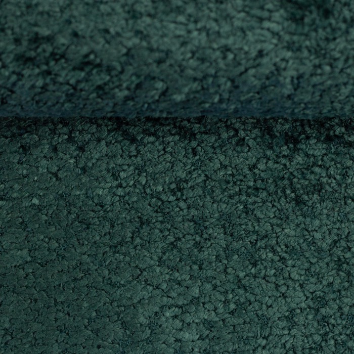 082462-000748-bogota-chenille-ballen Chenille Dekostoff "Bogota" - dunkelgrün – Bild 1