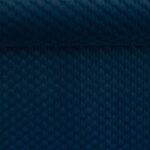 Samt Dekostoff "Caracas" - dunkelblau