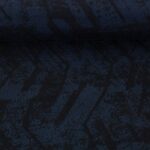 *REST* 90 x 155 cm Winter Mood "Weihnachtsmann" Kombistoff - French Terry - Swafing by Thorsten Berger