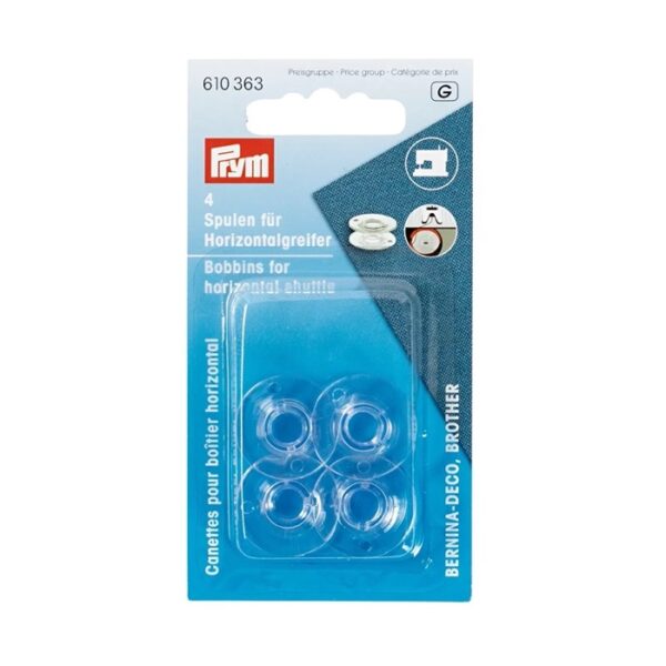 Nähmaschinenspulen, Horizontalgreifer, 21,2mm – Bild 1