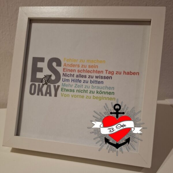 *Es ist okay* Plotterdatei – Bild 9