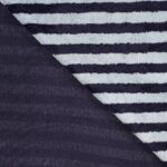 Bamboo Wellness / Bambusfrottee - blau gestreift – Bild 2