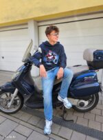 *1 Panel* French Terry Panel “Winter Mood” – Weihnachtsmann – ca. 85 cm – Swafing by Thorsten Berger – Bild 3