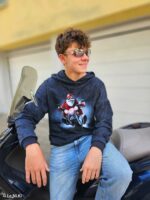 *REST* 90 x 155 cm Winter Mood "Weihnachtsmann" Kombistoff - French Terry - Swafing by Thorsten Berger – Bild 2