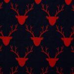 Viskose Webware - Maria - Hirschköpfe - Swafing – Bild 2