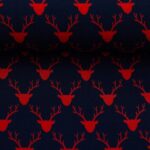 Viskose Webware - Maria - Hirschköpfe - Swafing