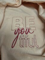 BE you tiful Stickdateien SET- 5 Varianten 10x10-Stickfolie/Crosstitch, Trapunto, Applikation,2 Verschiedene Muster beautiful inkl Anleitun – Bild 15