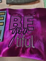 BE you tiful Stickdateien SET- 5 Varianten 10x10-Stickfolie/Crosstitch, Trapunto, Applikation,2 Verschiedene Muster beautiful inkl Anleitun – Bild 9