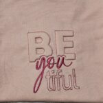 BE you tiful Stickdateien SET- 5 Varianten 10x10-Stickfolie/Crosstitch, Trapunto, Applikation,2 Verschiedene Muster beautiful inkl Anleitun – Bild 3