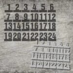 3D Druck, Plotter- und Laserdatei "AVK Zahlen für Aufsteller*