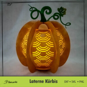 Biberwerke Laterne Kürbis