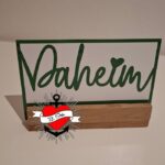*Im Rahmen Bundle* 12 Worte 3D Druck-, Laser und Plotterdatei in verschiedenen Varianten – Bild 10