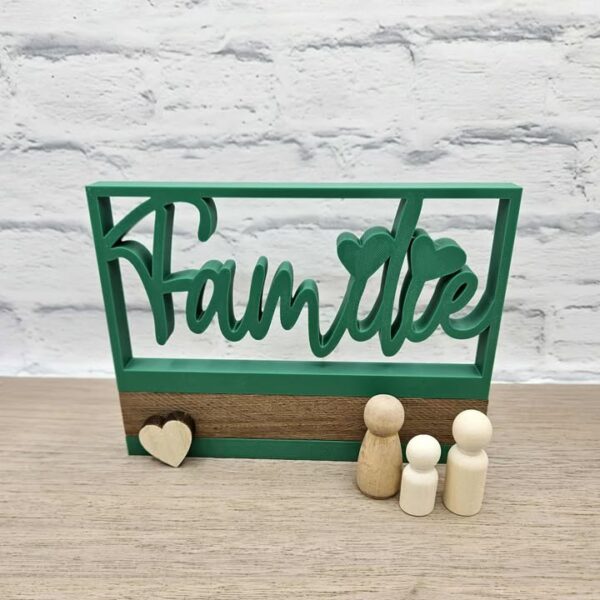 *Im Rahmen Bundle* 12 Worte 3D Druck-, Laser und Plotterdatei in verschiedenen Varianten – Bild 8