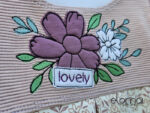 Blume Lovely Amalia Doodle Applikation Stickdatei in 6 Größen inkl. Anleitung