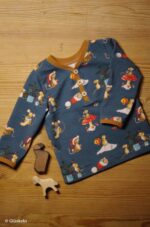 *REST* 70 x 150 cm Jersey "Lathi" - X-Mas Mäuse - Swafing – Bild 3