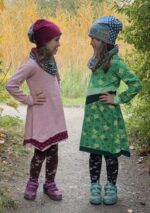 kleines Regenbogenkleid Gr. 86 - 164 – Bild 9