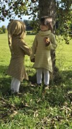 kleines Regenbogenkleid Gr. 86 - 164 – Bild 10