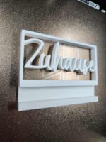 *Zuhause im Rahmen * 3D Druck-, Laser und Plotterdatei in verschiedenen Varianten – Bild 5