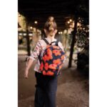 Teddy - Blume - navy / coralle – Bild 2