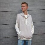 Oversized Hoodie Weites Winter Meer Herren – Bild 16