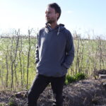 Oversized Hoodie Weites Winter Meer Herren – Bild 14