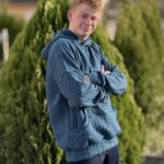 Oversized Hoodie Weites Winter Meer Herren – Bild 13