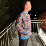 Oversized Hoodie Weites Winter Meer Herren – Bild 10